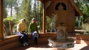 PICTURES/St. Anthonys Greek Monastery - Florence Arizona/t_Resting by Fountain.JPG